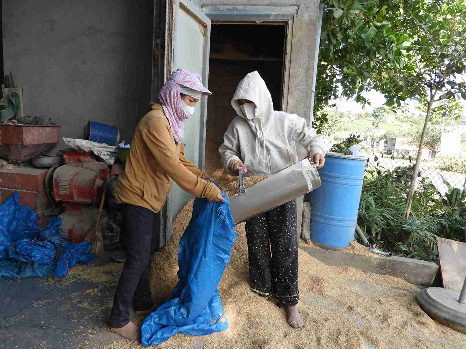 So ho ngheo, can ngheo o xa dang co chieu huong giam. Anh: Bao Lam