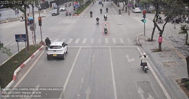Phạt nguội nhiều chủ xe m&aacute;y t&iacute;nh đến 23.12