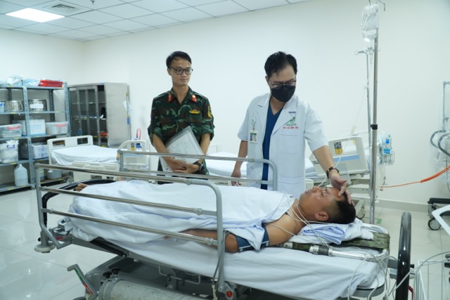 The patient was treated by doctors with unsafe sugar. Photo: BVCC