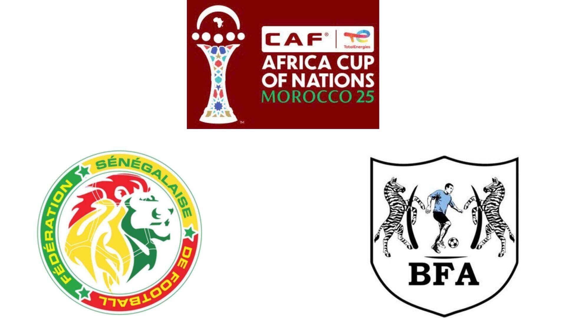 Senegal vs Botswana at the 2025 Canese Cup. Graphics: Van An