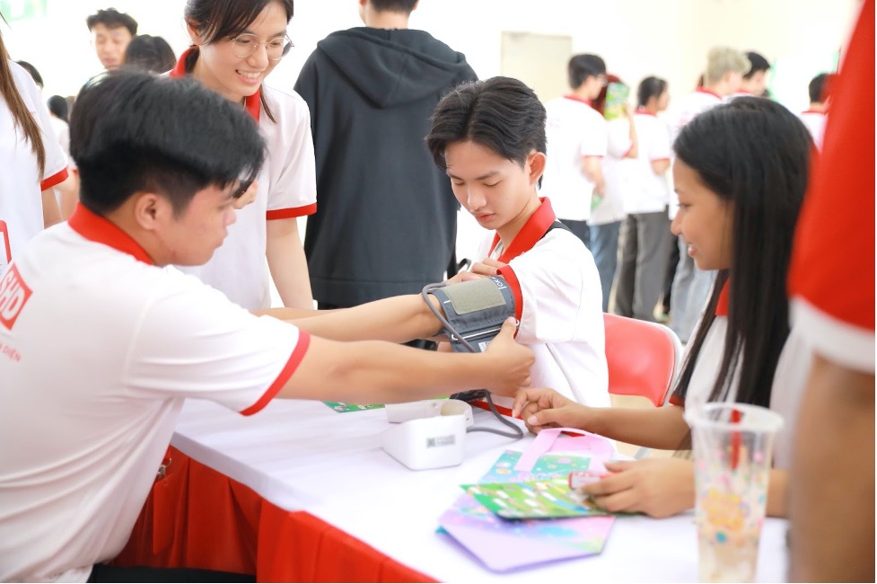 SHD thuong xuyen to chuc cac buoi hoi thao dinh huong nghe, trai nghiem nghe cho hoc vien. Anh: SHD