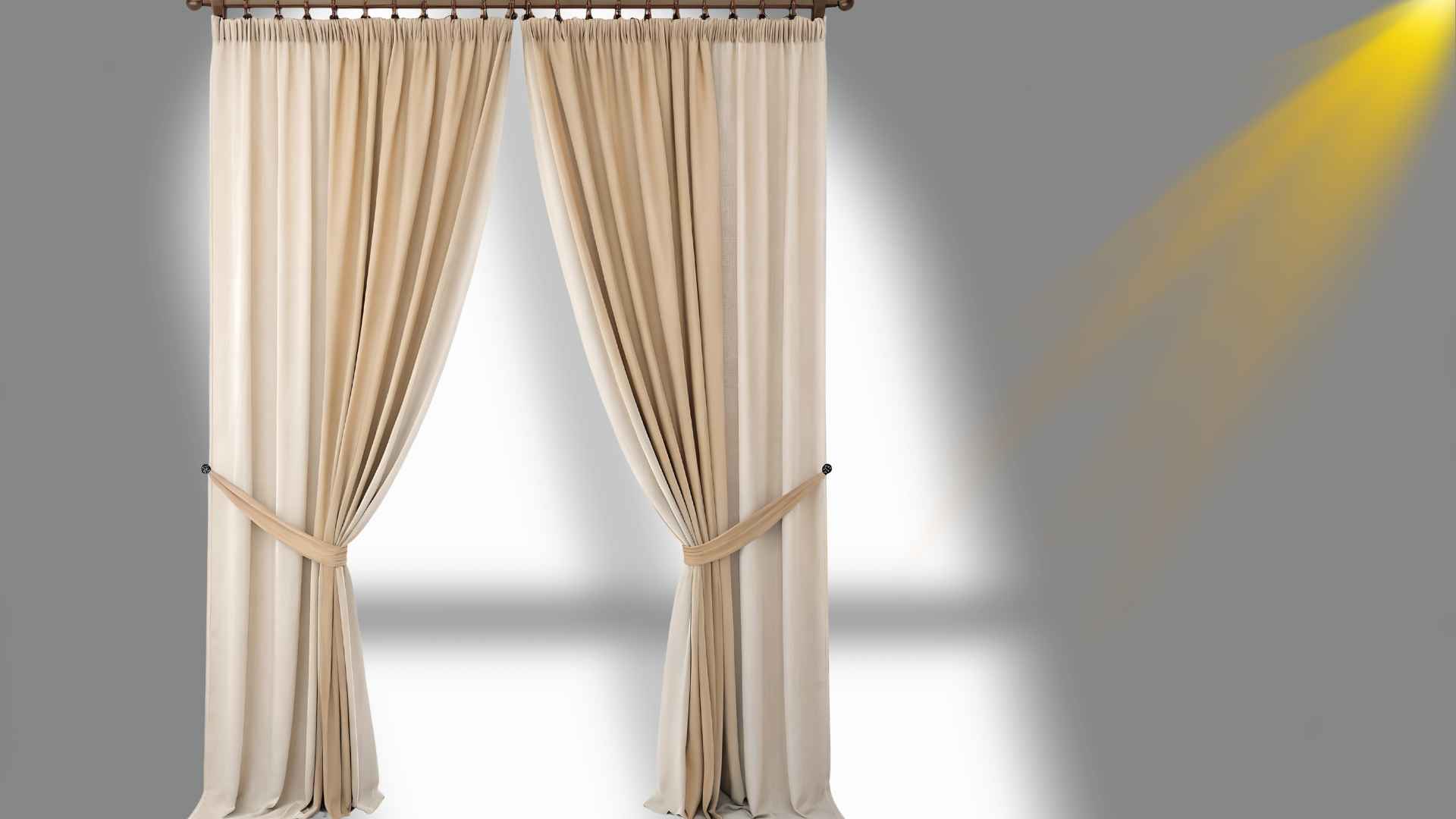 hanging curtains in the bedroom can affect sleep. Graphics: Ha May