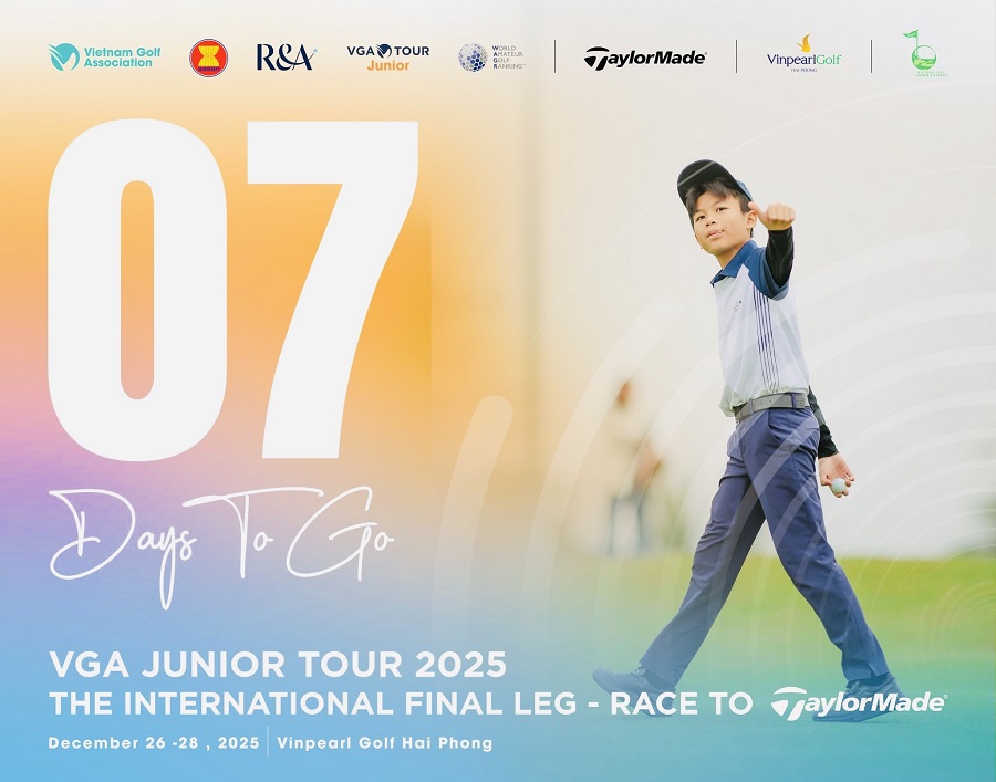 The organizing committee has announced information about the golf tournament that will be played in Hai Phong. Photo: VGA