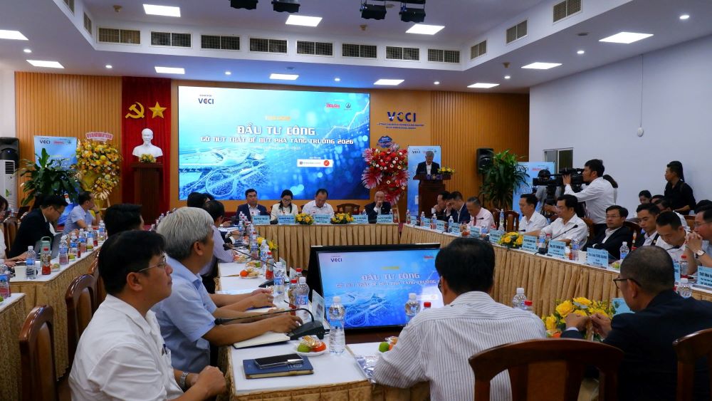 Overview of the "P bypass for Public Investment - removing bottlenecks to break through growth in 2026". Photo: Anh Tu