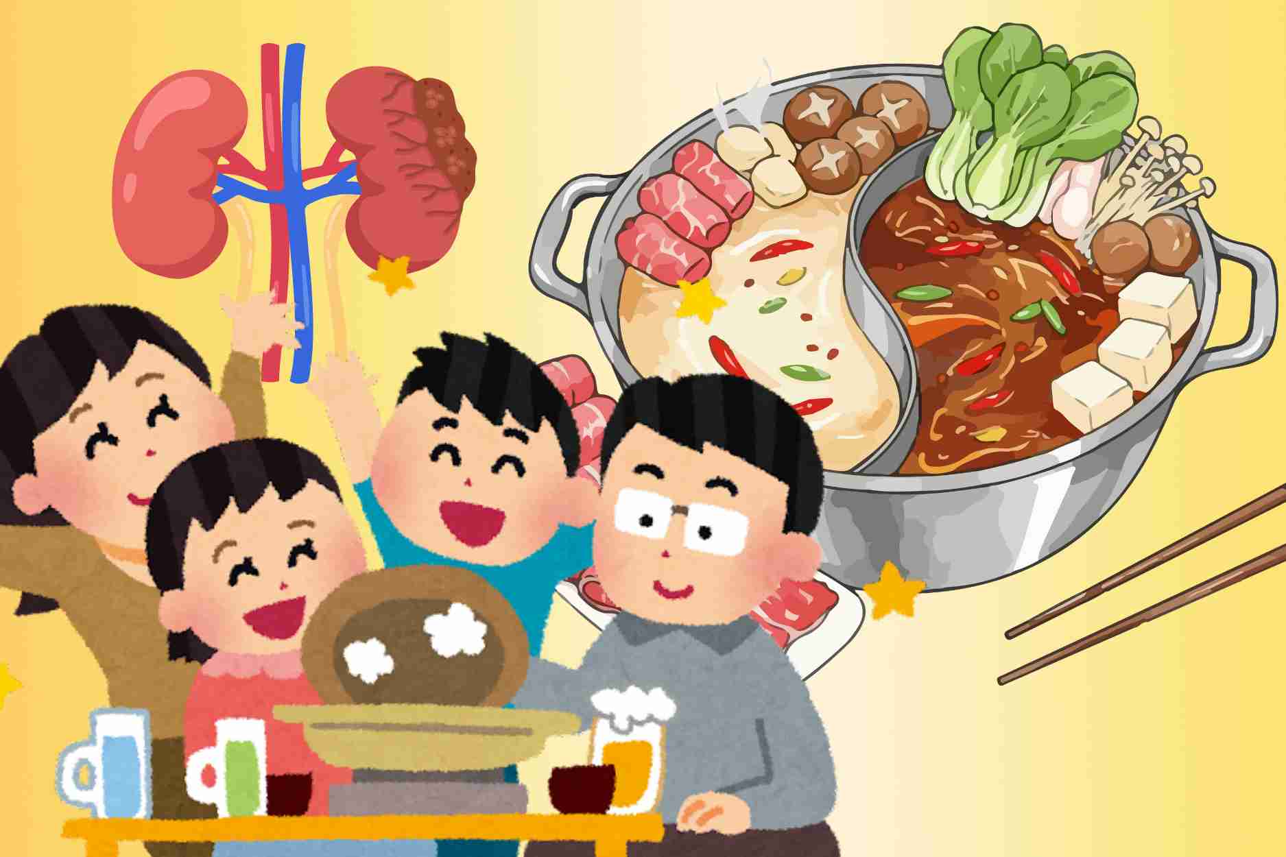 The habit of eating hotpot that breaks kidneys is extremely fast, many Vietnamese people still suffer