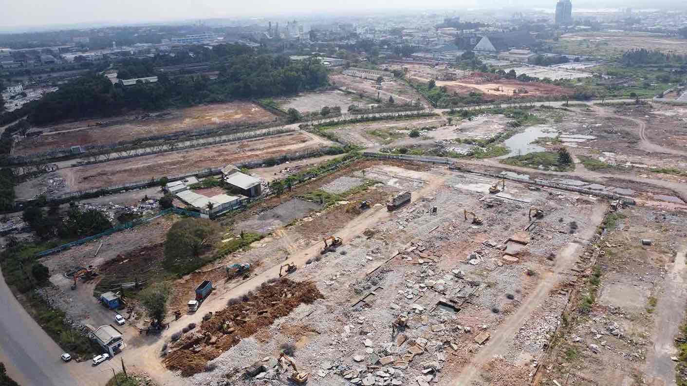 Mot goc mat bang sach tai Khu cong nghiep Bien Hoa 1. Anh: HAC