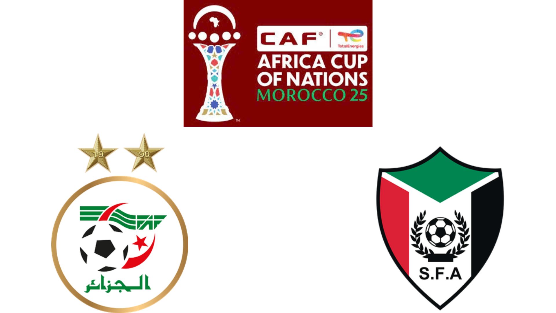 Algeria face Sudan at the 2025 Can Cup. Graphics: Van An