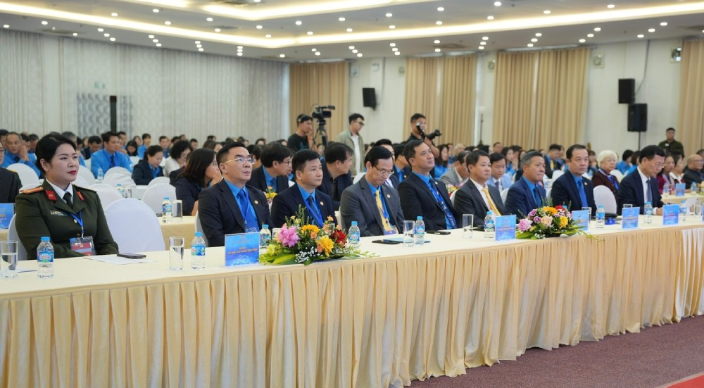 Delegados asisten al I Congreso del Sindicato de Ciencia y Tecnologia de Vietnam por primera vez mandato 2025-2030. Foto: Quynh Chi
