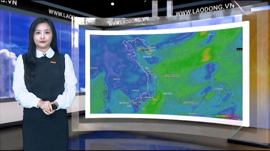 Weather forecast for tonight and tomorrow, December 25