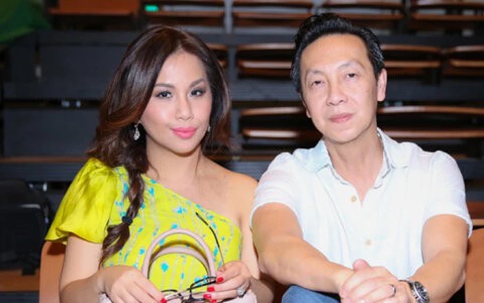 Minh Tuyet and her businessman husband. Photo: Provided by the artist.