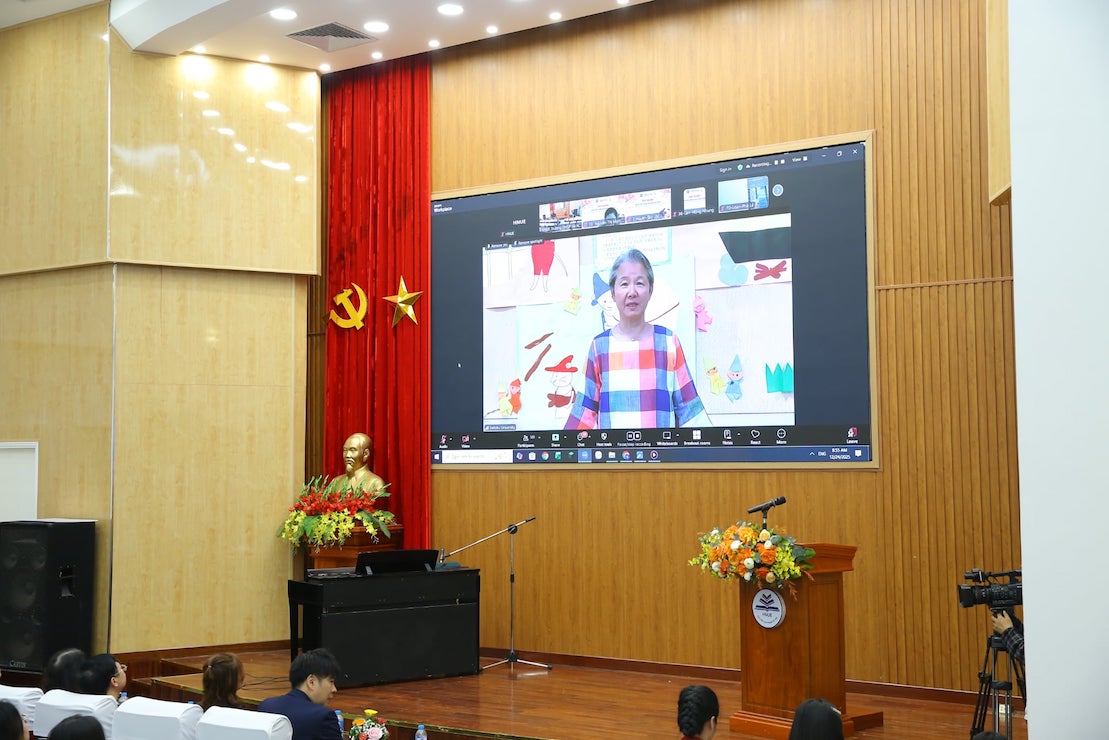 Chuyen gia tu Nhat Ban chia se kinh nghiem. Anh: BTC 