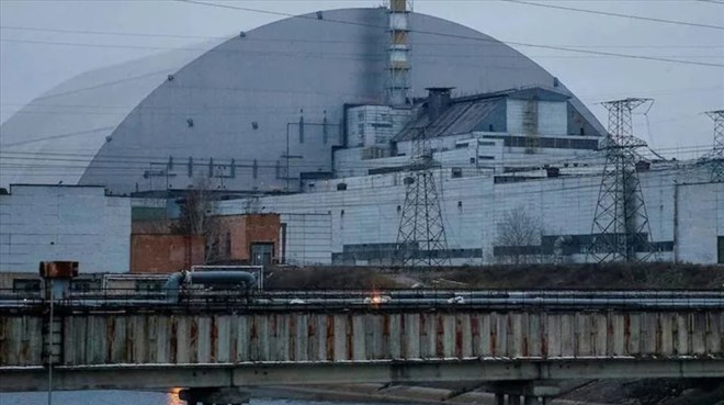 Central nuclear de Chernobil en Ucrania. Foto: AFP