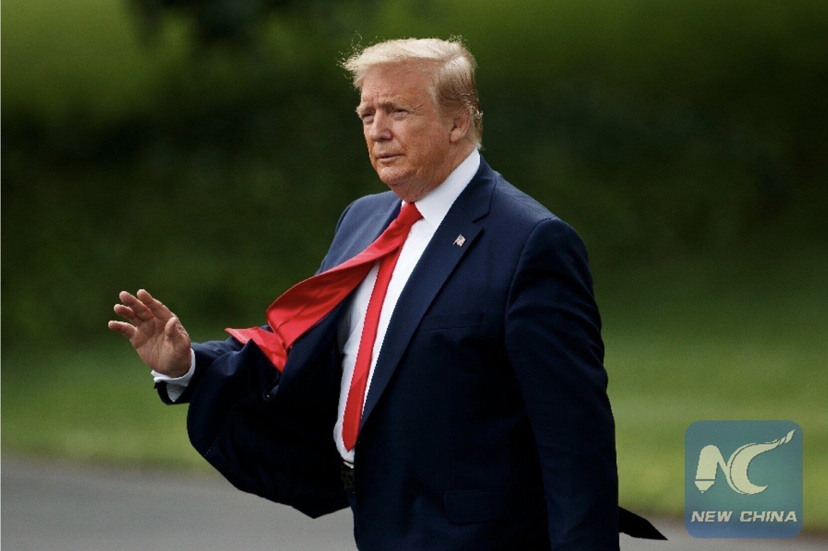 The US Navy admitted that it could not build a warship named after Mr. Trump before 2030. Photo: Xinhua