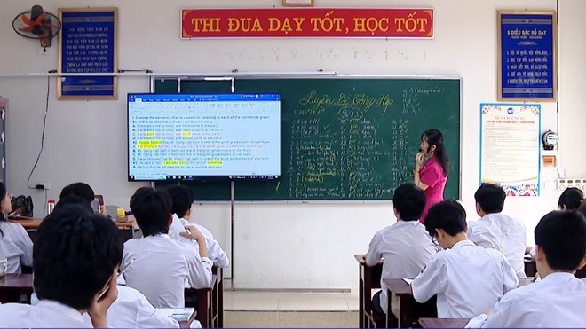 The education sector of Ninh Binh province is currently short of about 6,000 teachers. Photo: Dieu Anh