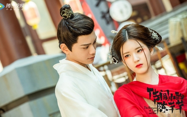 Trieu Lo Tu va Dinh Vu He trong phim Tran Thien Thien Trong Loi Don. Anh: Nha san xuat