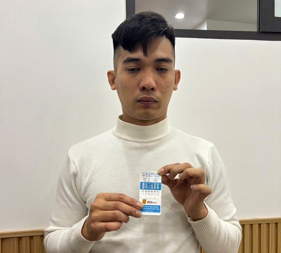 Đối tượng Lê Hoàng Quý. Ảnh: Công an cung cấp