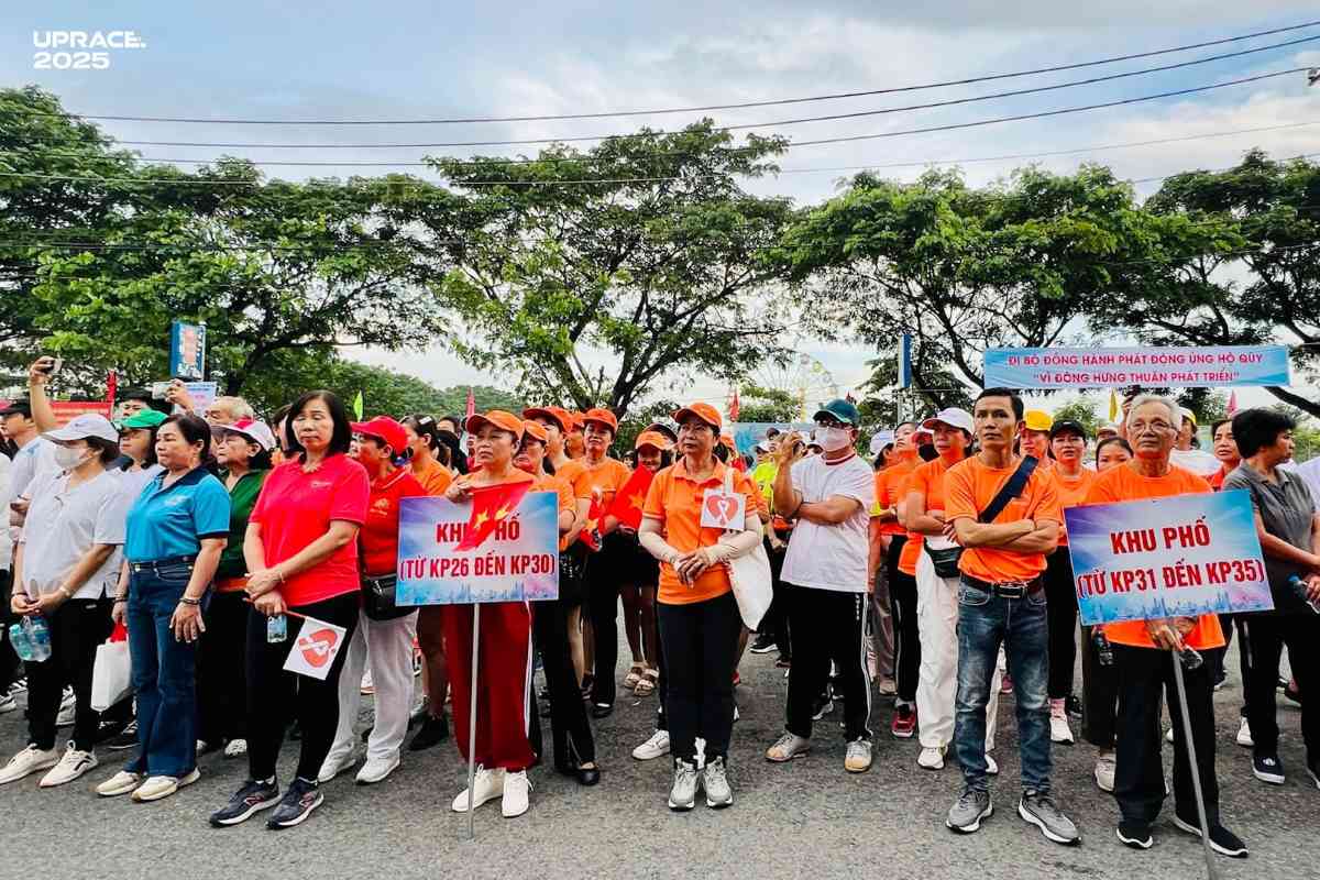 Nhieu hoat dong chay bo duoc Quy Vu A Dinh phat dong. Anh: Hoang Huy