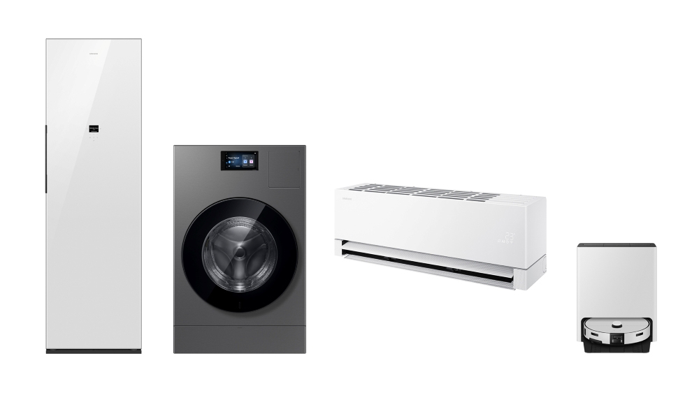 Samsung introduces AI-applied household appliances, bringing a smart living experience. Photo: Provided by DN