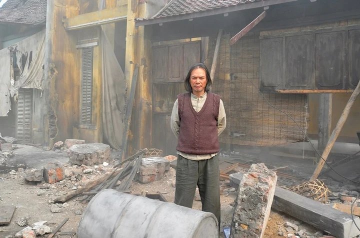 NSND Tran Luc trong phim dien anh “Dao, pho va piano“. Anh: Nha san xuat phim.