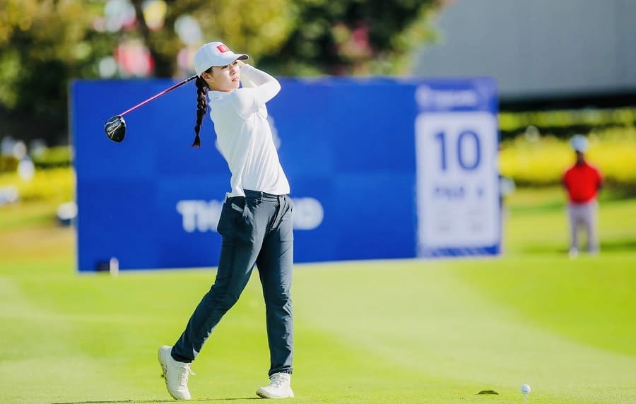 Le Chuc An has a place to participate in the 2026 Asian - Pacific Women's Amateur Golf Tournament. Photo: VGA