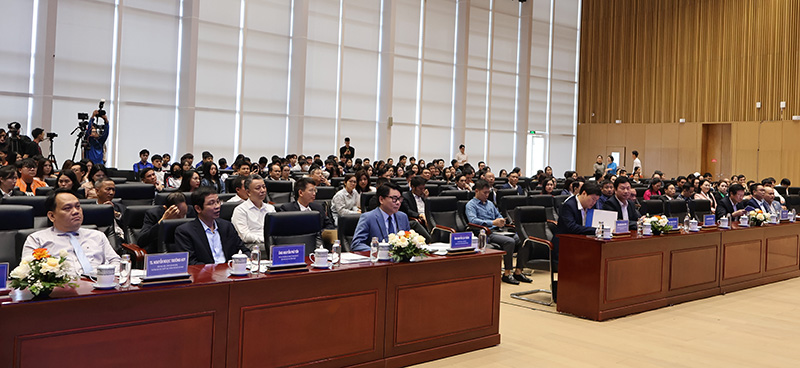 Cac dai bieu tham du Dien dan chuyen doi so Hai Phong - 2025. Anh: Cong TTDT Hai Phong