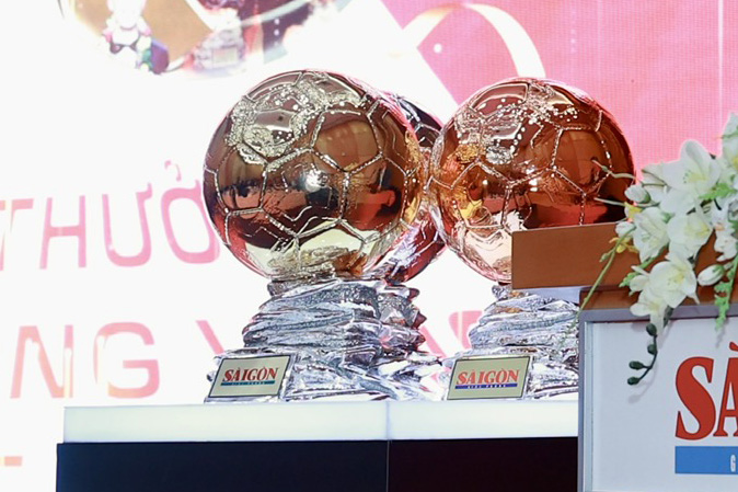 La gala de entrega del Balon de Oro de Vietnam 2025 tendra lugar mañana (26 de diciembre). Foto: Dung Phuong