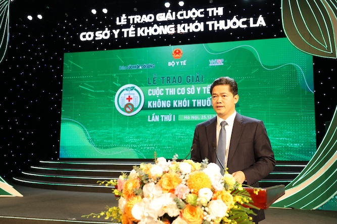 Thu truong thuong truc Bo Y te Vu Manh Ha. Anh: Bo Y te