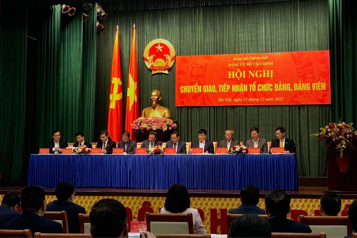 The Ministry of Finance receives 22 Party Committees and manages more than 51,000 Party members. Photo: Thanh Binh