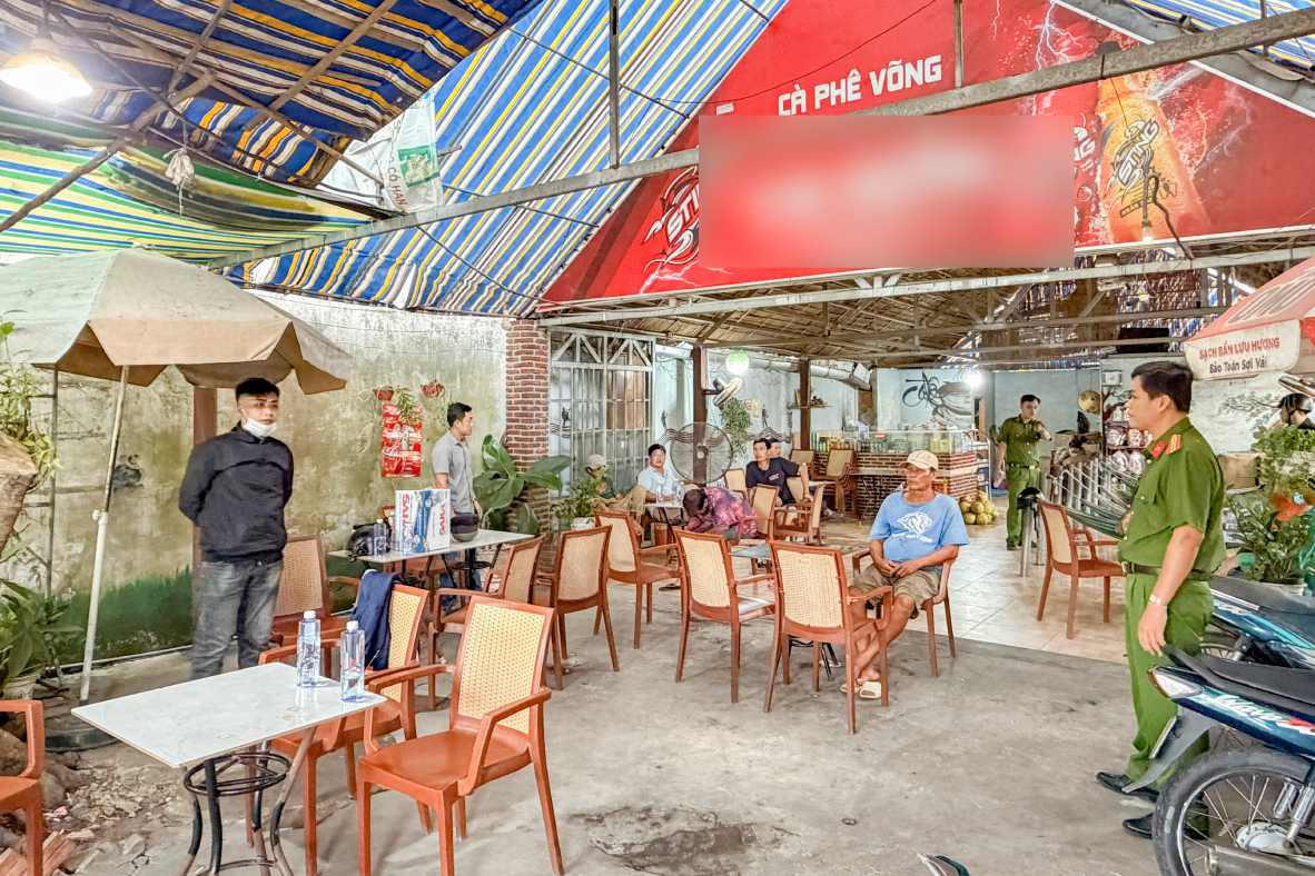 Hiện trường xảy ra vụ việc. Ảnh: Công an Cần Thơ