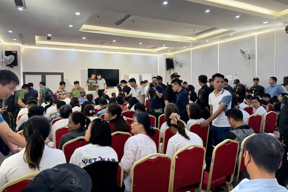 Theo điều tra ban đầu, đường dây đa cấp này đã thu hút gần 2.000 người tham gia. Ảnh: CACC.