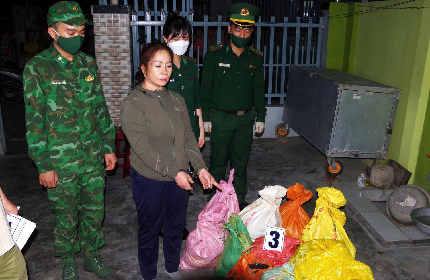 In 2025, Khanh Hoa Border Guard successfully launched a ring of illegal trading and transportation of explosives. Photo: Van Tan