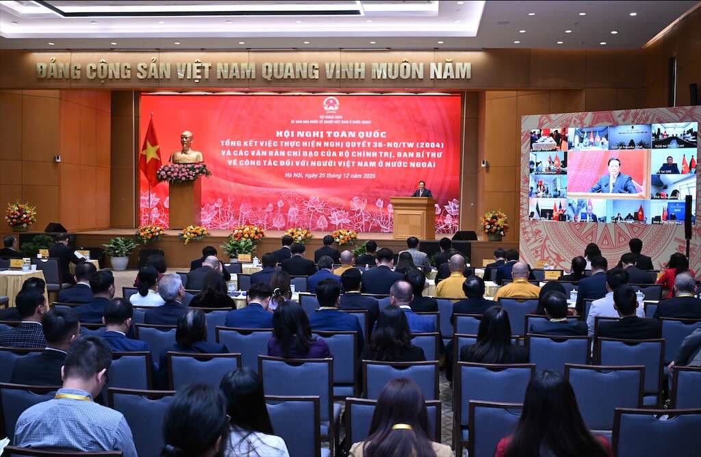 Phien toan the cua Hoi nghi duoc to chuc chieu 25.12. Anh: Hai Nguyen
