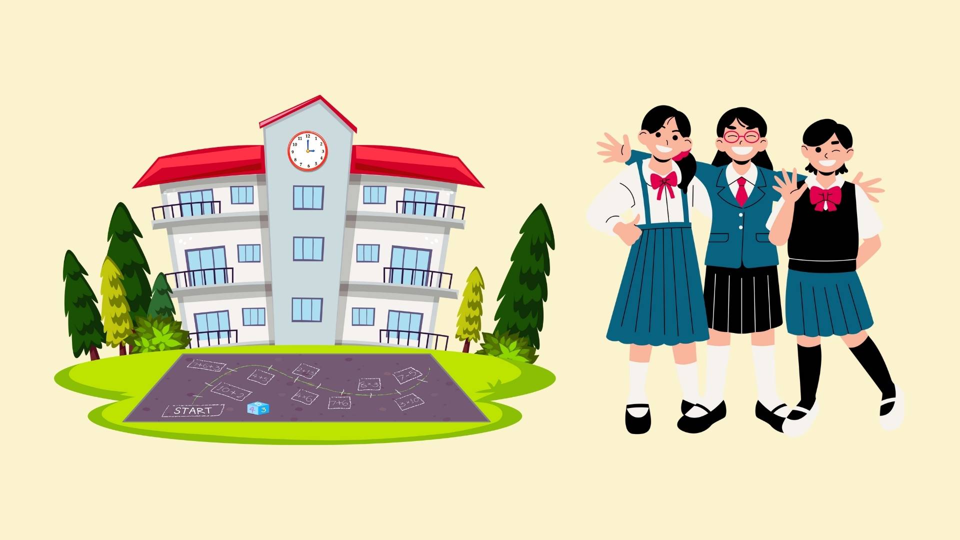 Nuevos planes del Ministerio de Educacion y Formacion sobre las actividades educativas de las escuelas secundarias internas. Grafico: Duc Anh