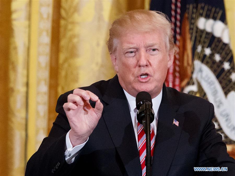 Presidente Donald Trump. Foto: Xinhua