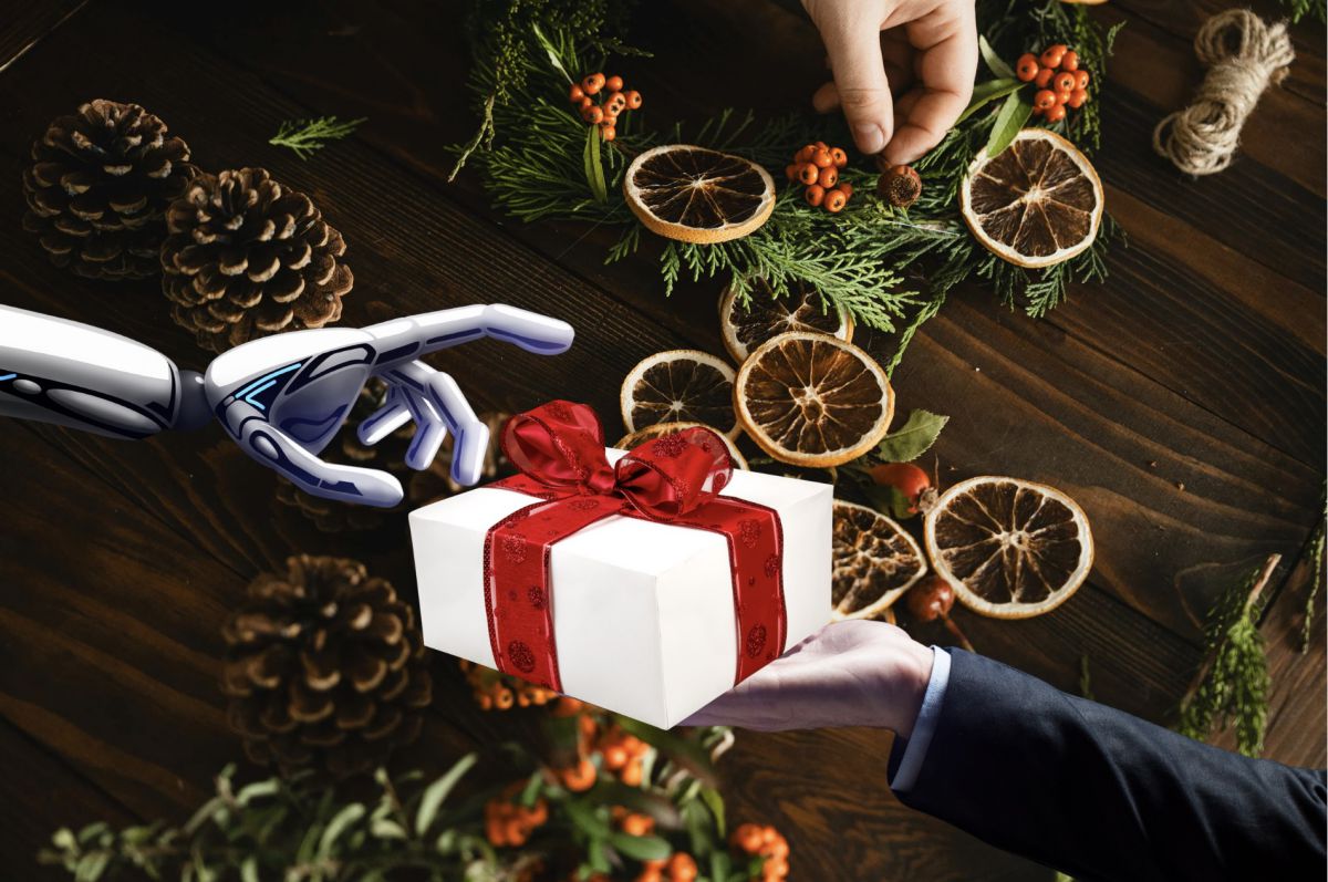 Many large online sales platforms around the world have allowed AI to help people choose to buy gifts. Graphics: Anh Vu