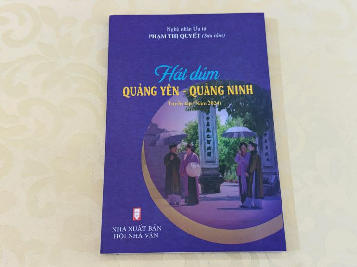 Cong trinh suu tam lan dieu hat dum cua Nghe nhan Uu tu Pham Thi Quyet. Anh: Minh Trang