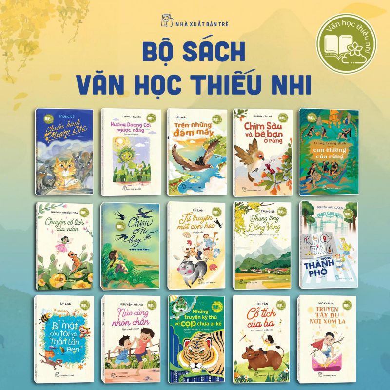 Sach danh cho thieu nhi 2025. Anh: NXB Tre