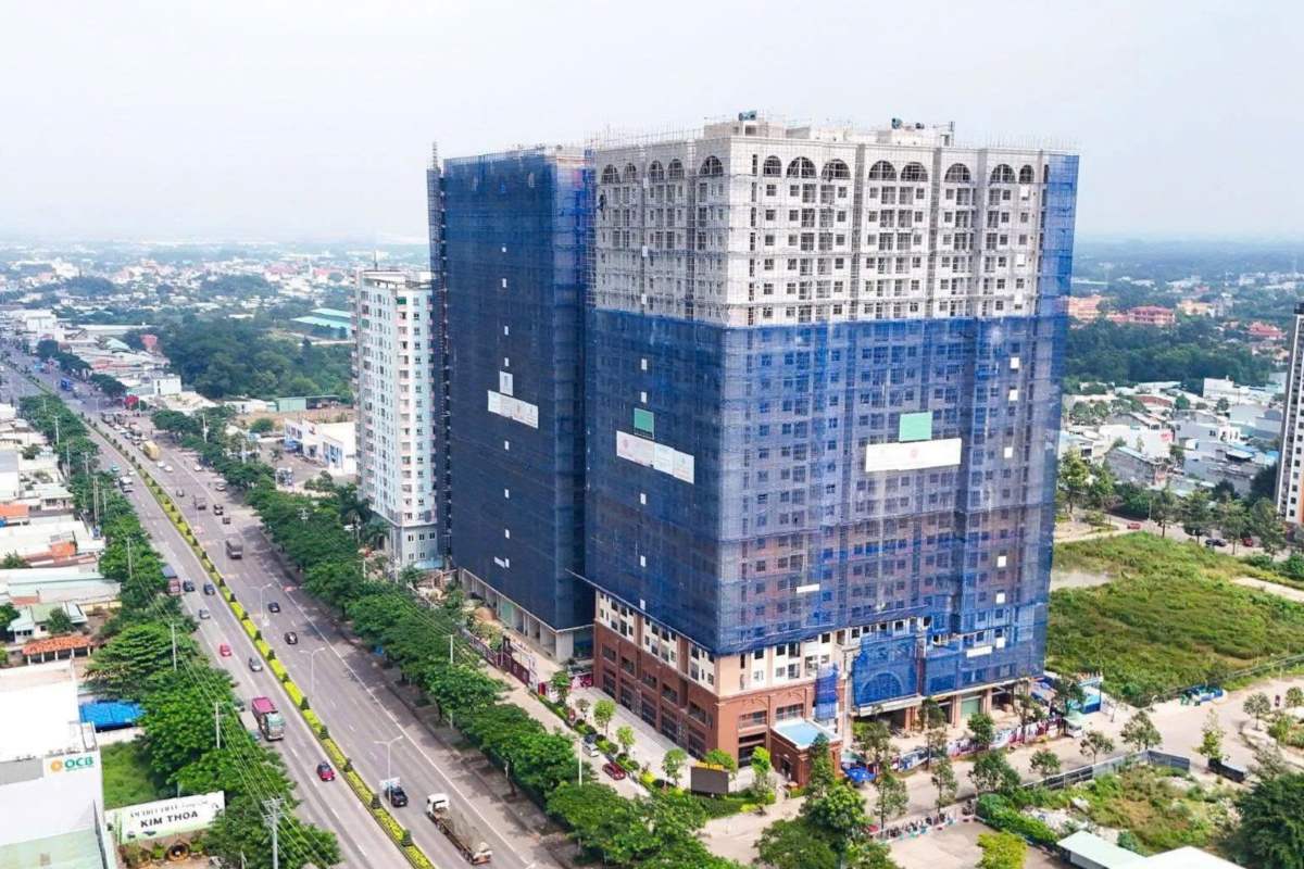 Du an Maison Grand dang trien khai tren dia ban phuong Phu My, co gia tu 33 trieu dong mot met vuong. Anh: Seahome Real