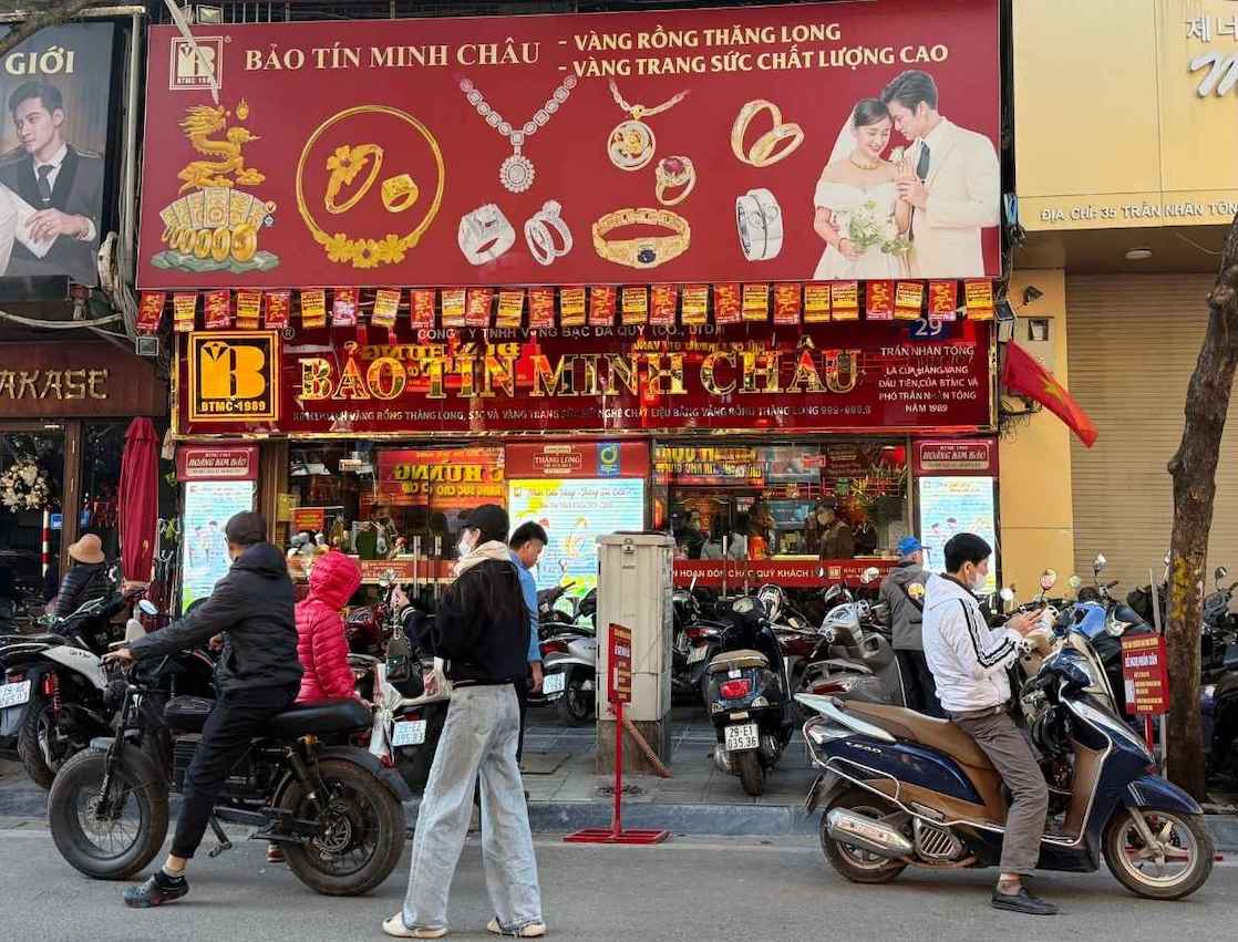 Vang nhan van la san pham duoc nhieu nguoi ua chuong, san mua thoi diem nay. Anh: Phuong Anh