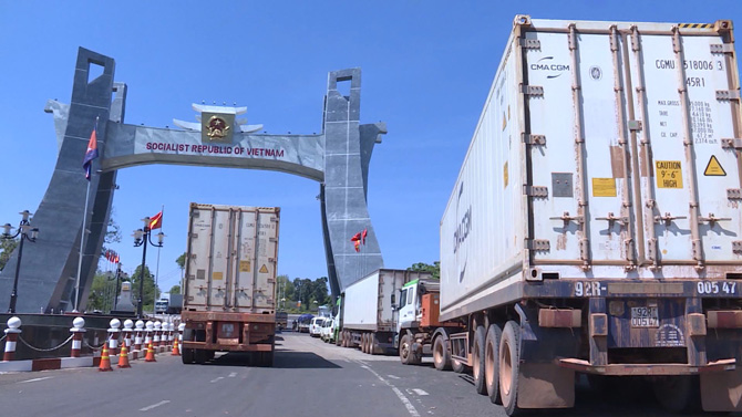 Cua khau quoc te Le Thanh duoc quy hoach, dau tu se tung buoc gop phan phat trien kinh te cac xa vung bien Gia Lai. Anh: Hoang Long 