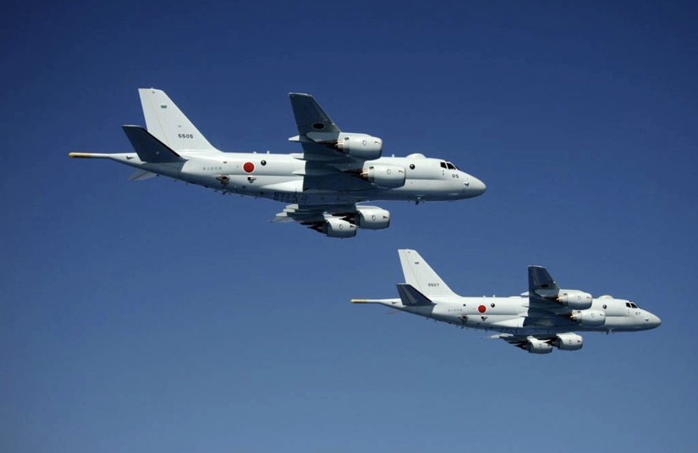 The P-1 Sea Patrol aircraft of the Japan Maritime Coast Guard. Photo: Japan Maritime Coast Guard