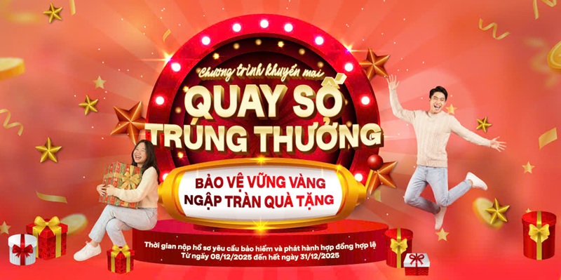 Prudential implements the promotion program "Stable Security - Overflowing Gifts". Photo: Prudential