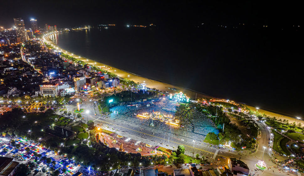 Gia Lai night economy does not have enough attractive products to retain tourists. Photo: Dung Nhan