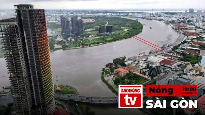 사이공 핫 뉴스: 호치민시, 남부 및 동부 지역을 연결하는 5조 동 이상 규모의 사이공 강 고가도로 건설