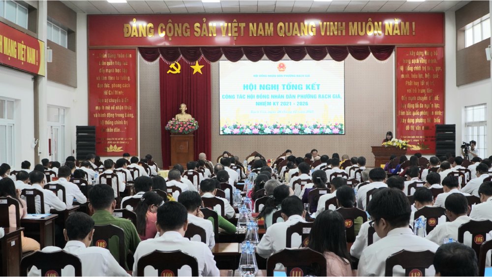 Rach Gia Ward People's Council (An Giang) is constantly innovating in operations. Photo: Nguyen Anh