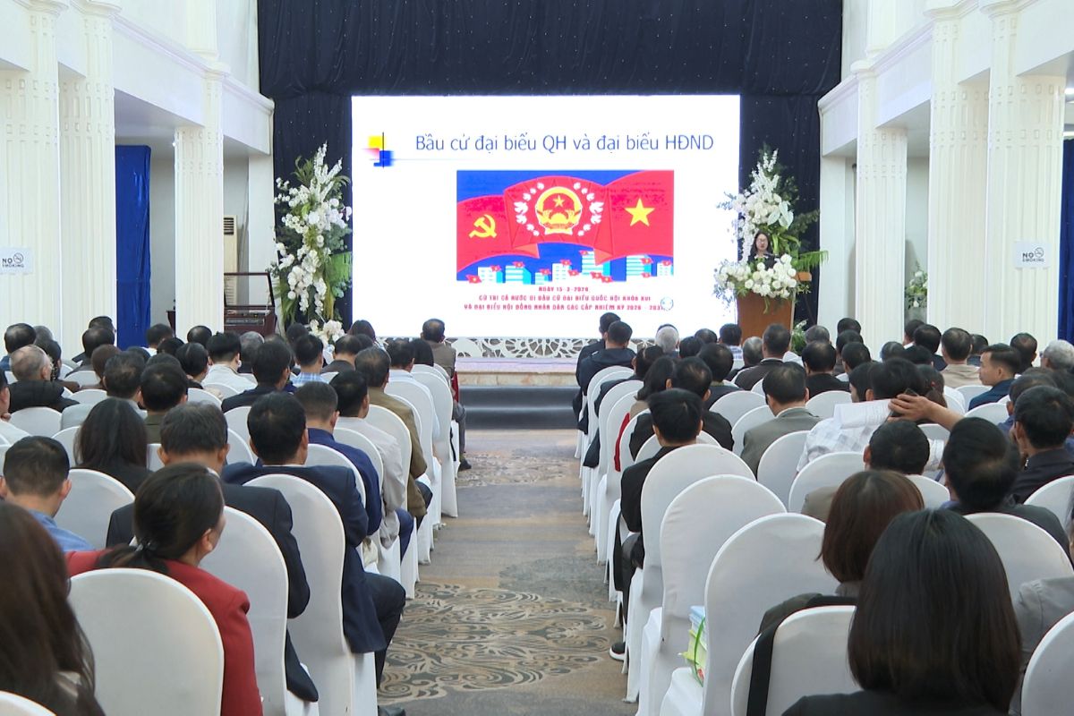 Department of Justice disseminates legal regulations related to the election of National Assembly deputies of the XVI term and People's Council deputies of all levels for the 2026–2031 term. Photo: Hai Phong E-Portal