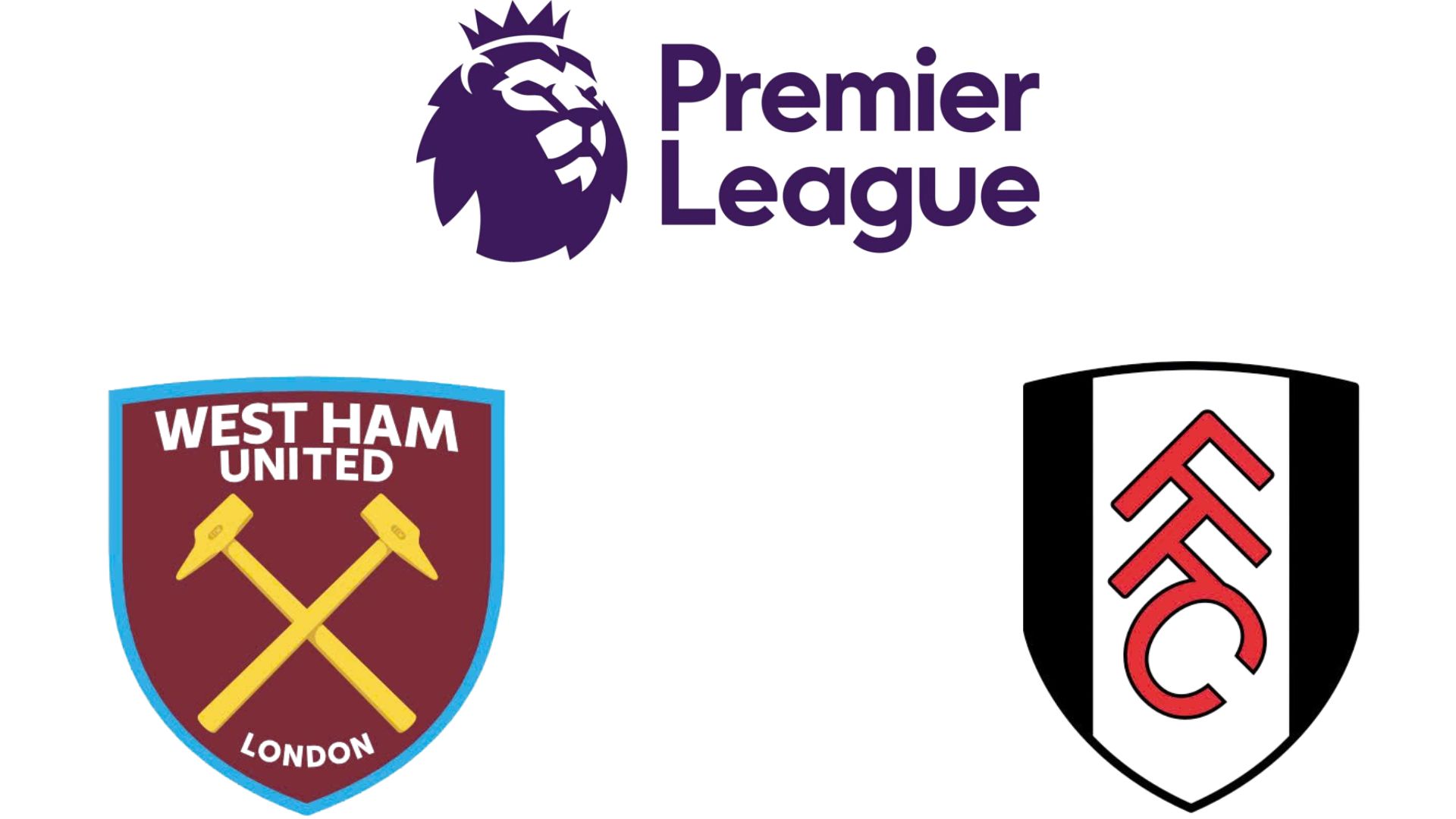 West Ham vs Fulham in the Premier League. Graphics: Van An