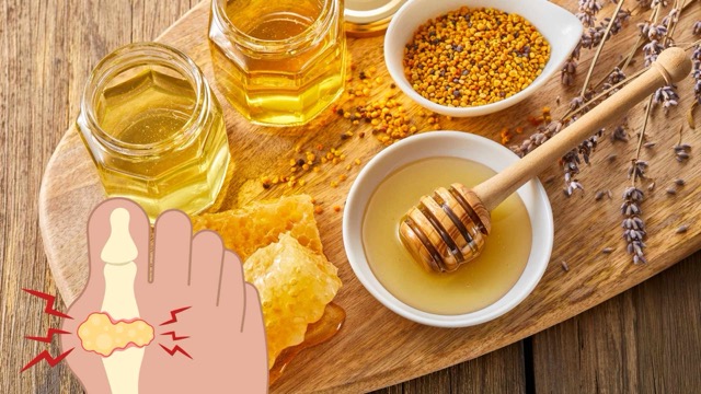 People with high uric acid should not drink honey in large doses. Graphic photo: Huong Son