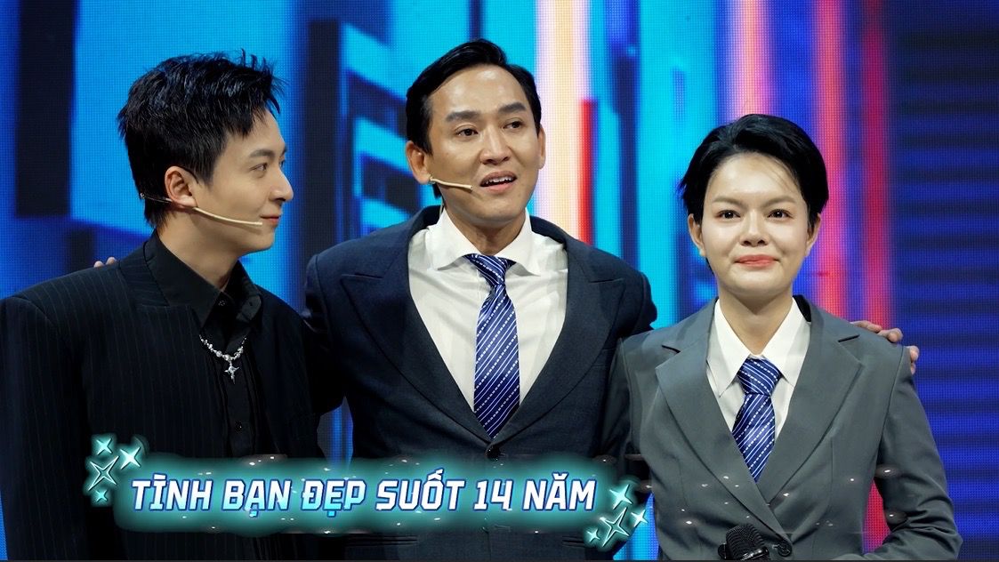 Ngo Kien Huy, Hua Vi Van va Pham Quynh Anh. Anh: Nha san xuat.