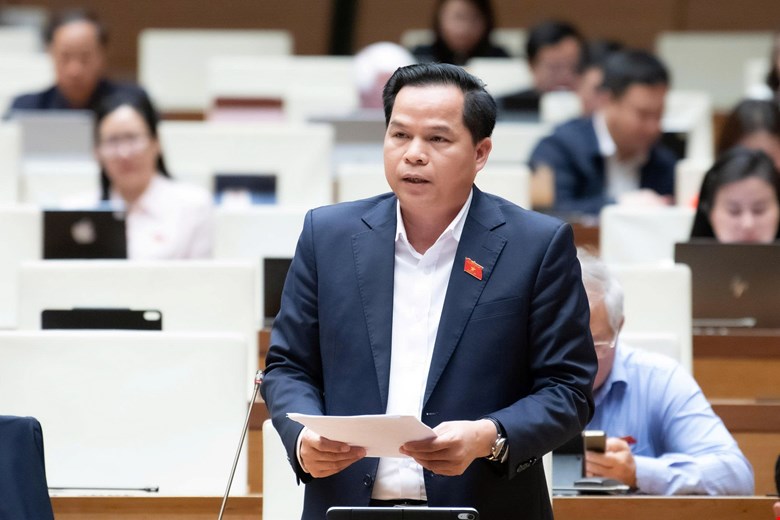 National Assembly Deputy Be Minh Duc was assigned to be in charge of the 15th National Assembly Delegation of Cao Bang province. Photo: Quochoi.vn